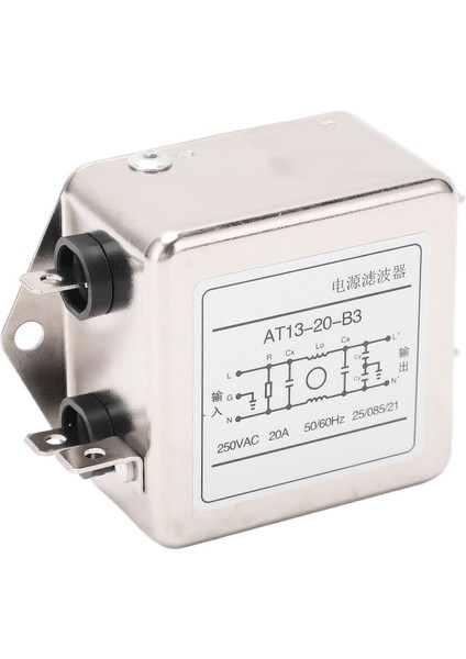 Emı Filtresi, AC250V Iletişim Ekipmanları Için Kolay Kurulum Sinyal Filtresi (Yurt Dışından)