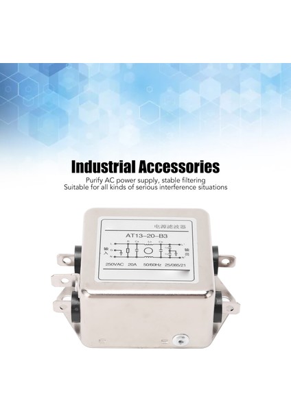 Emı Filtresi, AC250V Iletişim Ekipmanları Için Kolay Kurulum Sinyal Filtresi (Yurt Dışından) fırsatları
