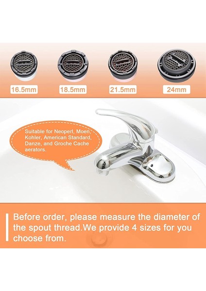 Musluk Havalandırıcı Akış-1 Set x Önbellek Havalandırıcılar-… (Yurt Dışından) fırsatları