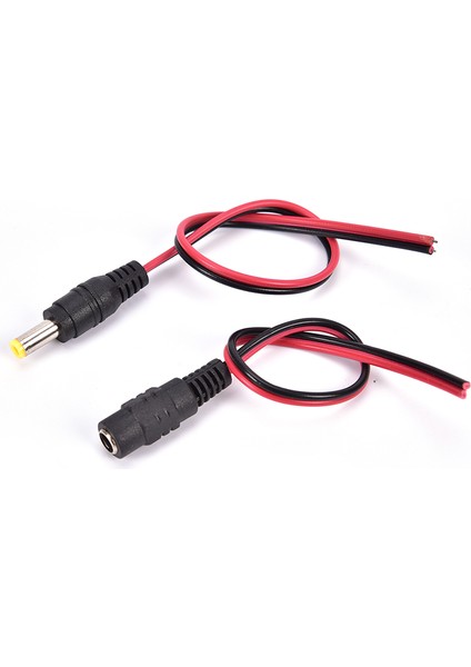 5.5x2.1mm Dişi Dc Güç Soketi Jak Fiş Konnektör Kablosu 12V (Yurt Dışından) indirimleri