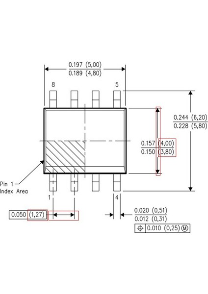 Yeni 10 Adet Sop8 So8 Soıc8 Tssop8 To Dıp8 Adaptörü Dıp + Pin Başlığına (Yurt Dışından)