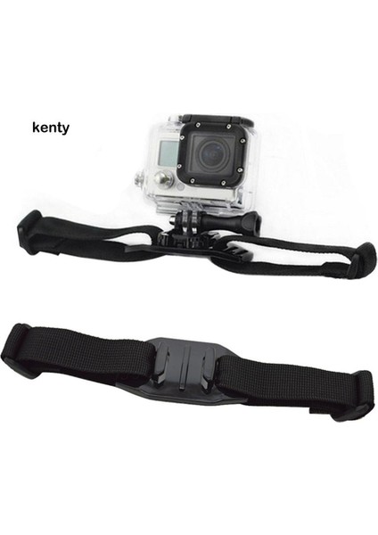 Betty Becky Kt Ayarlanabilir Bisiklet Sporları Bacalı Eylem Kamera Gopro Için Kask Askısı Montaj Kemeri (Yurt Dışından)