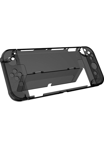 Nintendo Switch OLED Model 2021 Için Kılıf, Ultra Ince Şeffaf Sert Pc Kapağı Ns OLED Konsol ve Cam Ekran Koruyuculu Joycon Için Çok Yönlü Koruyucu Kabuk (Yurt Dışından)