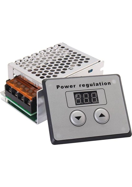 Jdxhlau 4000 W 220 V Ac Scr Voltaj Regülatörü Dimmer Elektrik Motoru Hız Sıcaklık Kontrol Cihazı Su Isıtıcı Küçük Motorlar Için (Yurt Dışından) fiyatları