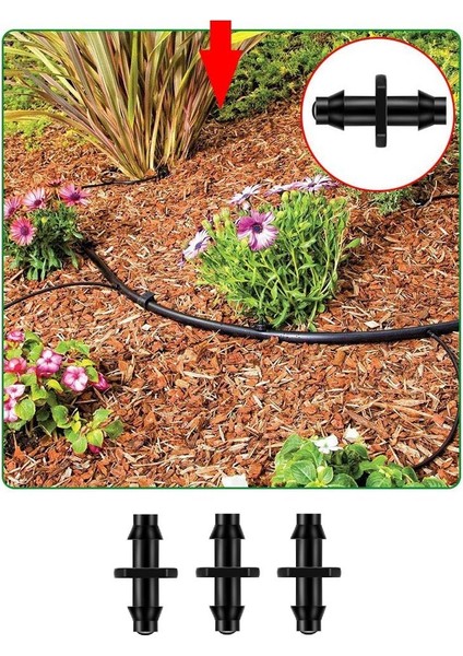 49.2ft 1/4 Inç Hortum Damla Sulama Sistemi Kiti Mini Akış Damlatıcı (Yurt Dışından) modelleri