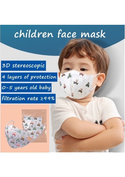 Stokta 10 Adet KF94 Kore Tasarım Çocuk Yüz Maskesi KN95 Çocuk Yüz Maskesi 4ply Balık Şekli Sigara Dokuma Çocuk Bebek Yüz Maskesi (Yurt Dışından) fırsatları