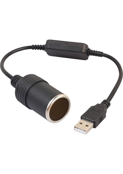 USB 5V - 12V Soket Güç Dişi Dönüştürücü Adaptör Kablosu (Yurt Dışından) fırsatları