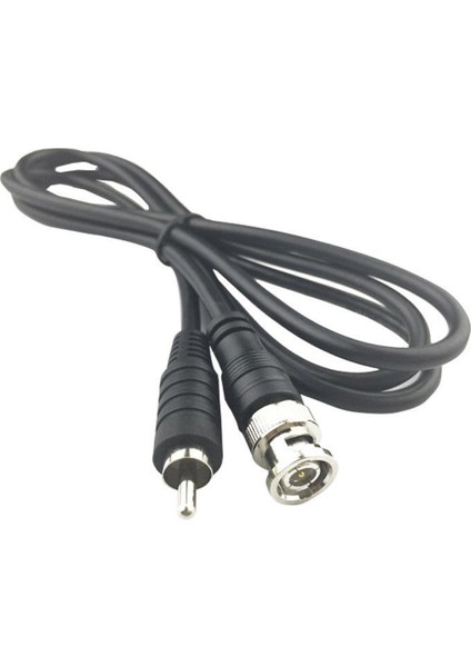Bnc Erkek Rca Erkek Koaksiyel Kablo Kablosu Adaptör Konnektörü Cctv Dvr Kamera Lot Için (Yurt Dışından)