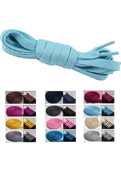 Ayakkabı Bağcıkları Spor Ayakkabı Ayakkabı Düz Bağcıklar Spor Günlük Ayakkabı Ipleri (Yurt Dışından)