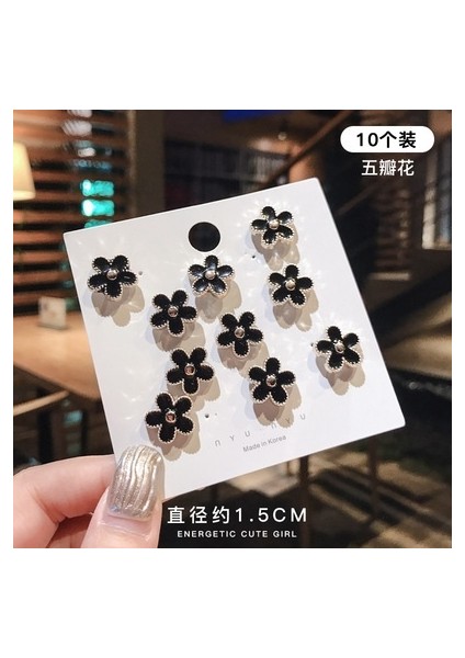 6/10 Adet Broş Seti Anti Maruz Toka Yüksek Dereceli Kadın Güzel Japon Artefakt Yaka Dekoratif Düğme Pin Hırka (Yurt Dışından) fiyatları