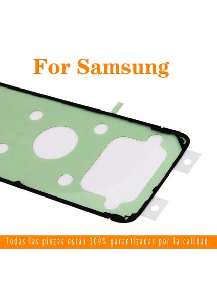 Telefon Muhafazası Arka Pil Kapağı Yapışkan Bant Samsung Galaxy S7 Kenar S8 S9 S10 Artı S10E Arka Pil Kapağı Cam Etiket Yapıştırıcı S7EDGE S8PLUS S9PLUS S10PLUS Aksesuarları (Yurt Dışından) fırsatları