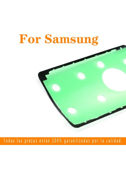 Telefon Muhafazası Arka Pil Kapağı Yapışkan Bant Samsung Galaxy S7 Kenar S8 S9 S10 Artı S10E Arka Pil Kapağı Cam Etiket Yapıştırıcı S7EDGE S8PLUS S9PLUS S10PLUS Aksesuarları (Yurt Dışından) indirimleri