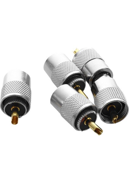Jdxhlau 5 Adet Uhf PL259 Fiş Lehim Konnektörü Rg8 Için (Yurt Dışından)
