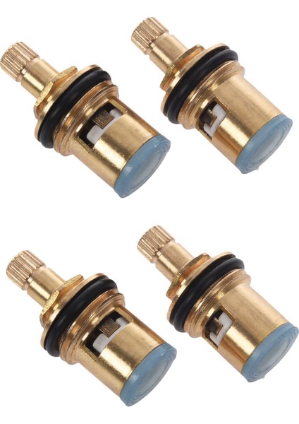 Adet 1/2 Inç 20 Diş Seramik Musluk Diski Çeyrek Dönüşlü Vana Değiştirme Sıcak Soğuk (Yurt Dışından)