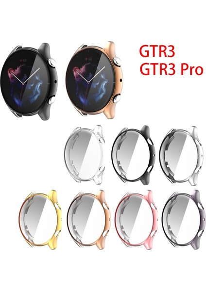 Betty Becky Huami Amazfit Gtr 3 Gtr3 Pro Için Tpu Koruyucu Elektroliz Ince Koruyucu Kılıf Kapak (Yurt Dışından)