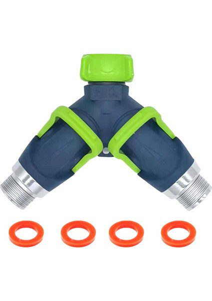 Bahçe Hortumu Ayırıcı Su Hortumu Ayırıcı Konektörü Musluk Dış Mekan Su Musluğu Hortum Ayırıcı (Yurt Dışından)