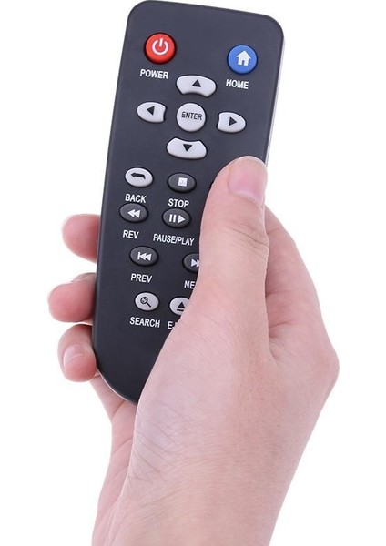 √bel√ Western Digital Wd Tv Live Plus Hd Oynatıcı Için Siyah Uzaktan Kumandanın Değiştirilmesi (Yurt Dışından)