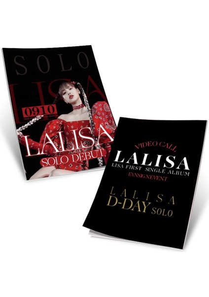 Blackpink Lisa Solo Albümü Mini Fotoğraf Albümü Fotoğraf Kitabı (Yurt Dışından) modelleri