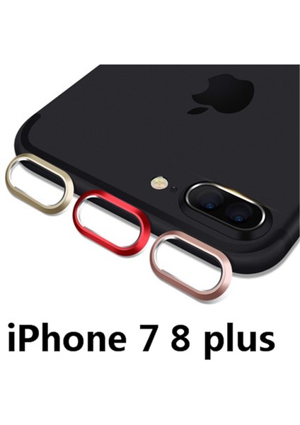 Metal Lens Filmi Koruyucu Kılıf Kapak Halkası Tampon Lüks Kamera Koruma Daire iphone 7 8 Artı x 10 Lens Koruma Halkası (Yurt Dışından) modelleri