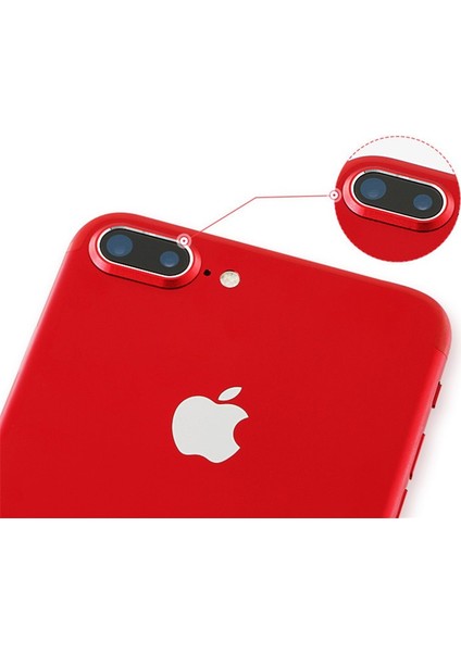 Metal Lens Filmi Koruyucu Kılıf Kapak Halkası Tampon Lüks Kamera Koruma Daire iphone 7 8 Artı x 10 Lens Koruma Halkası (Yurt Dışından) fırsatları