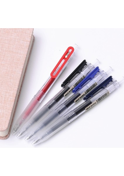 Japonya Mujı 100% Orijinal Preslenmiş Jel Kalem(Siyahmavikırmızı）1 Adet (Yurt Dışından) indirimleri