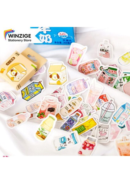 Winzige Sevimli Çıkartmalar Dergi Dekorasyonu Için 50 Adet Estetik Kırtasiye Scrapbooking (Yurt Dışından)