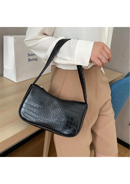 Yogodlns Moda Koltuk Altı Omuz Çantaları Kadınlar Için Pu Deri Çanta (Yurt Dışından) fırsatları