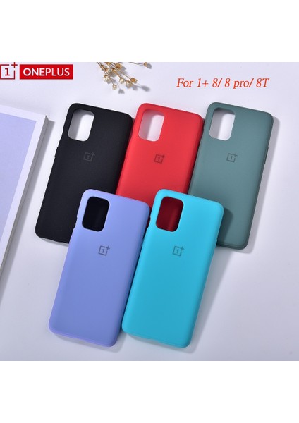 Oneplus 8/8 Pro/8t Telefon Kılıfı Kumtaşı Tam Koruyucu Arka Kapak Alt Kapalı Kabuk Bir Artı 1 + 8t 8 8pro Sekiz (Yurt Dışından) modelleri