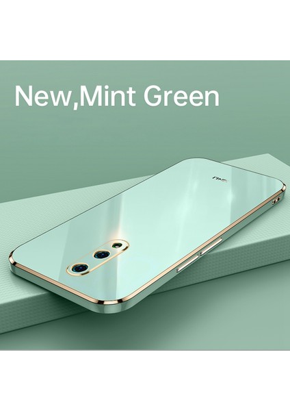 Lüks 6d Altın Kaplama Muhafaza Oppo Reno PCAT00 CPH1917 Yumuşak Tpu Kılıf Renkli Silikon Arka Kapak Tam Koruma Kamera Koruyucu (Yurt Dışından) indirimleri