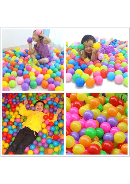 [hazır Stok] 100 Adet Renkli Bebek Oyun Topları Çocuklar Için Yumuşak Plastik Okyanus Topları Bebek [yukarıda] (Yurt Dışından) fiyatları