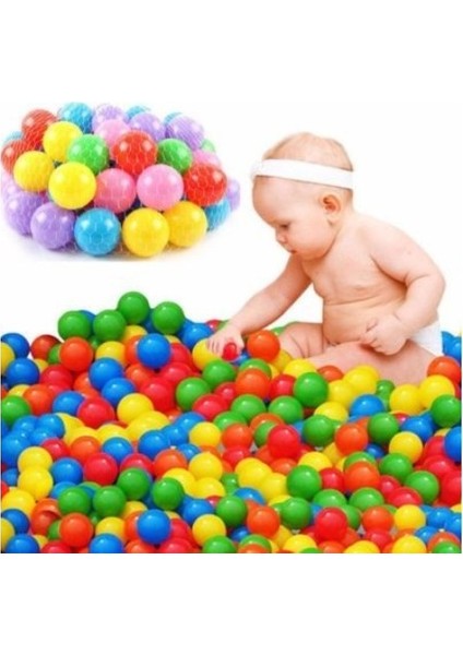 [hazır Stok] 100 Adet Renkli Bebek Oyun Topları Çocuklar Için Yumuşak Plastik Okyanus Topları Bebek [yukarıda] (Yurt Dışından) indirimleri