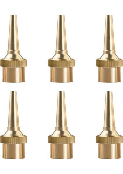 Icqurbt 6 Adet Fıskiye Memesi Kafa G1/2 DN15 Ayarlanabilir Yön Jet Su Püskürtme Yağmurlama Başlığı Bahçe Gölet Eğlence Parkı Için (Yurt Dışından) modelleri