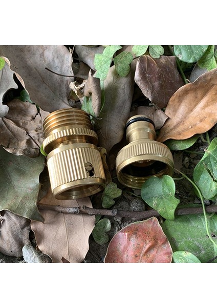 Bahçe Hortumu Hızlı Bağlantı Seti Bakır 3/4 Inç Dişi Erkek Konnektör Musluk Hortum Bağlayıcı (Yurt Dışından) indirimleri