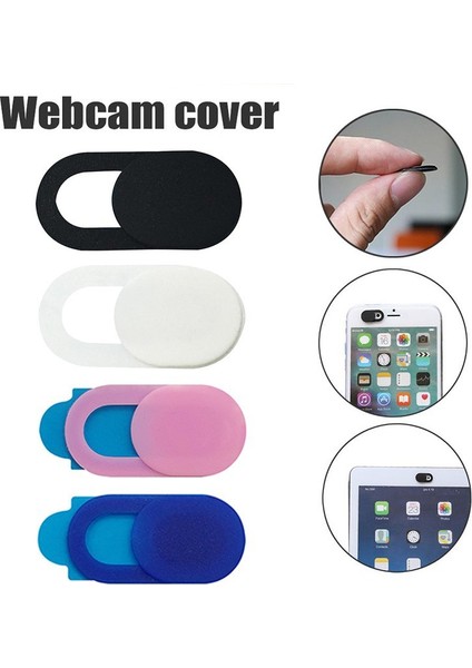Web Kamerası Kapağı Deklanşör Mıknatısı Kaymak Plastik Kamera Kılıfı IPhone Pc Dizüstü Bilgisayarlar Için Cep Telefonu Lens Gizlilik Etiketi (Yurt Dışından) fiyatları