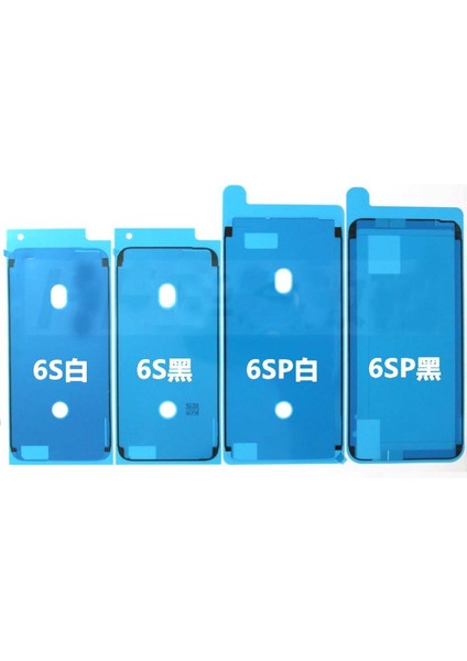 Takım Yeni Su Geçirmez Yapışkanlı Etiket iPhone 13 12 Mini 11 Pro Max 6s 7 8 Artı x Xr Xs Max LCD Ekran Çerçevesi Çerçeve Mühür Bant Tutkal + Pil Etiketi (Yurt Dışından) fiyatları