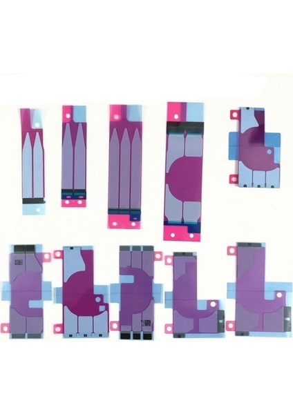 Takım Yeni Su Geçirmez Yapışkanlı Etiket iPhone 13 12 Mini 11 Pro Max 6s 7 8 Artı x Xr Xs Max LCD Ekran Çerçevesi Çerçeve Mühür Bant Tutkal + Pil Etiketi (Yurt Dışından) indirimleri