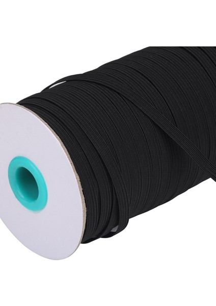 5m/rulo 3/6/8/10 /12MM Siyah/beyaz Elastik Dikiş Elastik Bandı (Yurt Dışından)