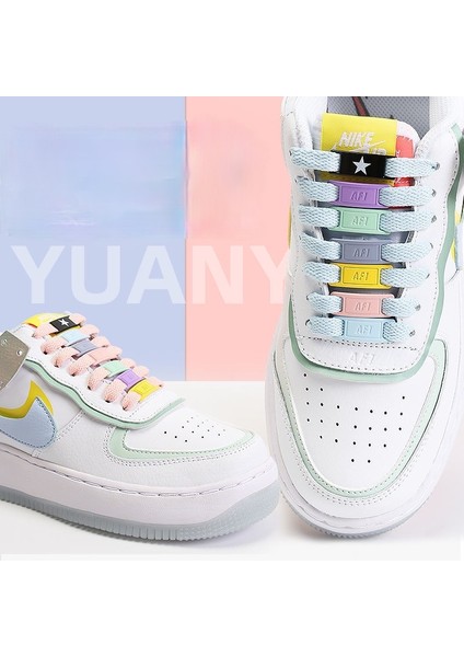 Af1 Logo Renkli Metal Ayakkabı Bağı Tokası Spor Ayakkabı Pin Dekorasyon Logo Aksesuarı (Yurt Dışından) modelleri