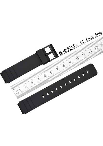 Yumuşak Tpu Saat Kayışı Kayışı Casio MW-240 MW240 Kordonlu Saat Spor Izle Yedek Siyah Su Geçirmez Kemer Bilezik Aksesuarları Araçları ile (Yurt Dışından) fırsatları
