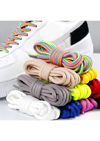 Çift 120CM Klasik Rahat Yuvarlak Uzun Ayakkabı Bağı Spor Ayakkabı Unisex Spor Ayakabı (Yurt Dışından) fırsatları