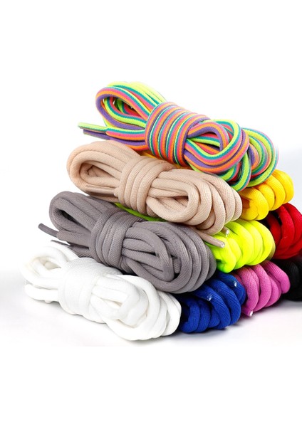 Çift 120CM Klasik Rahat Yuvarlak Uzun Ayakkabı Bağı Spor Ayakkabı Unisex Spor Ayakabı (Yurt Dışından) indirimleri