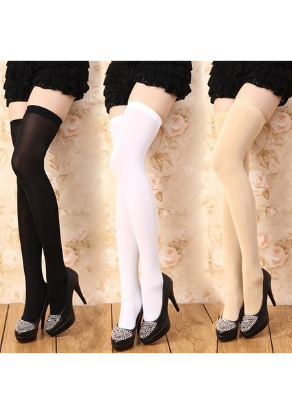 Sun Kadın Ekstra Uzun Çizme Çorap Diz Üstü Uyluk Lise Çorabı (Yurt Dışından) fiyatları