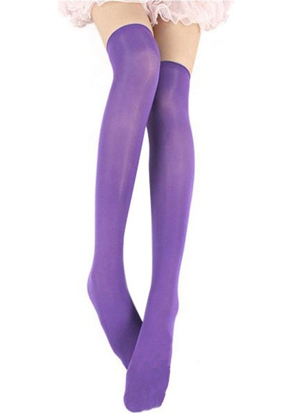 Sun Kadın Ekstra Uzun Çizme Çorap Diz Üstü Uyluk Lise Çorabı (Yurt Dışından) indirimleri