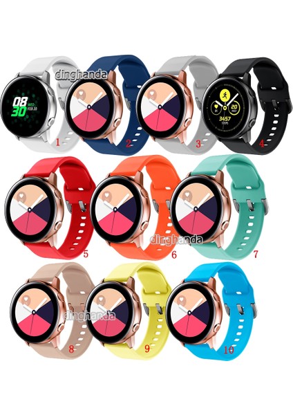 Samsung Galaxy Watch Active 2 Için Yumuşak Silikon Bant Kayışı (Yurt Dışından) fırsatları