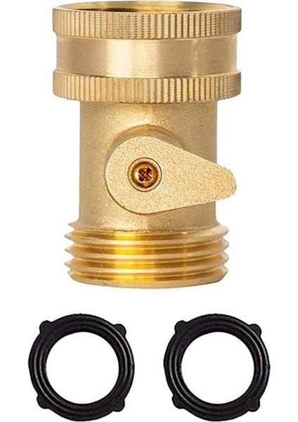 Sonsuza Hortum Boru Ayırıcı Sulama Sulama Pirinç Küresel Vana Sulama Ekipmanları Sulama Hortumu Konnektörü (Yurt Dışından)