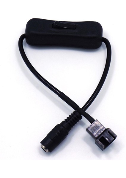 Bakır Dc 5521 - 4pin Pwm Bilgisayar Pc Yönlendirici Fan Güç Anahtarı Adaptör Kablosu 12 V (Yurt Dışından)