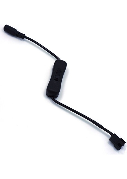 Bakır Dc 5521 - 4pin Pwm Bilgisayar Pc Yönlendirici Fan Güç Anahtarı Adaptör Kablosu 12 V (Yurt Dışından)