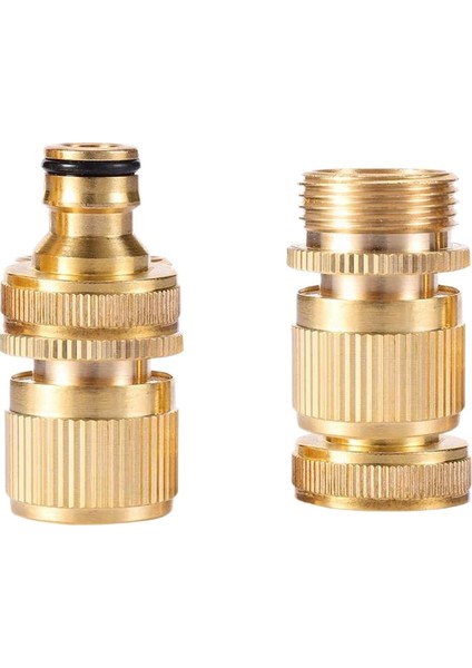 Takım Bahçe Hortumu Hızlı Bağlantı 3/4 Inç Pirinç Bahçe Hortumu Bağlantısı ve Adaptörleri Su Hortumu Konnektörleri (Yurt Dışından) fırsatları