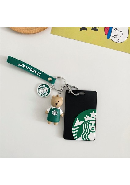 Starbucks Kartlık Transfer Kartı Anaokulu Kapı Kartı Kapağı Silikon Koruyucu Ecover Anahtarlık (Yurt Dışından) indirimleri