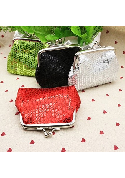 Kadın Madeni Para Cüzdanı Simli Kullanışlı Tokalı Mini Cüzdan (Yurt Dışından) fırsatları